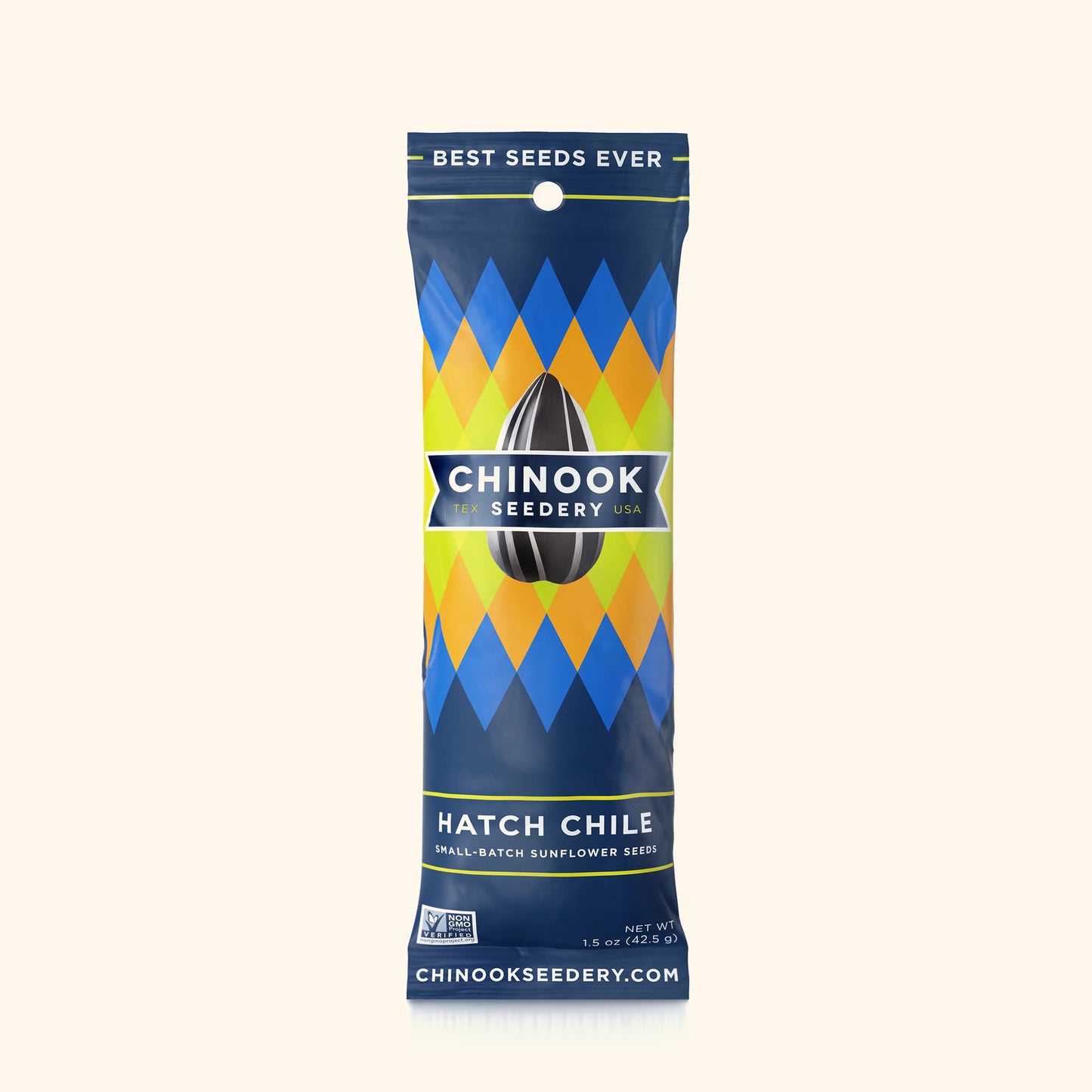 Hatch Chile 4.7 Ounce Resealable Stand-Up Pouches Chinook Seedery Case of 36 Single Serve