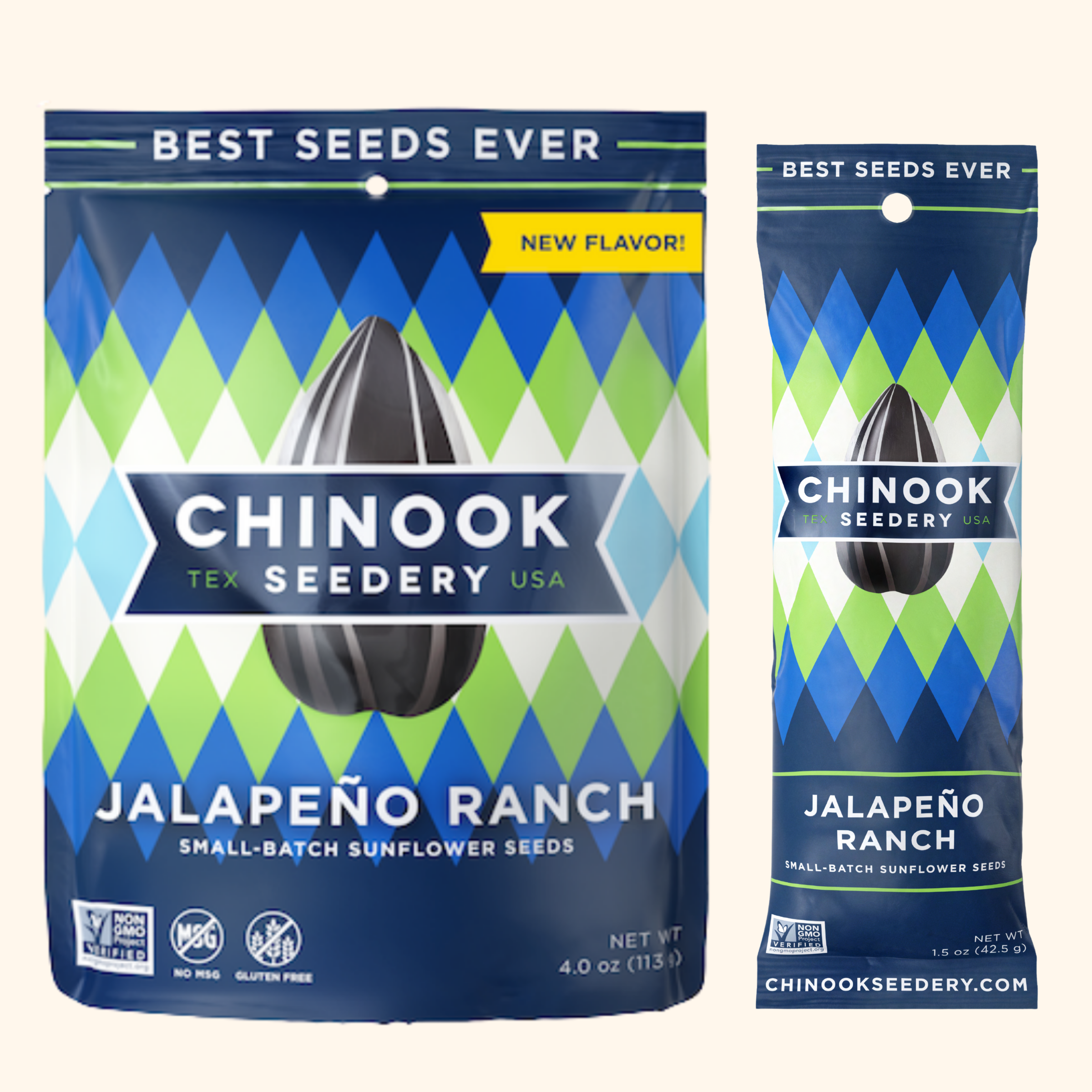 Jalapeño Ranch Sunflower Seeds - Non-GMO | Chinook Seedery Jalapeño Ranch Sunflower Seeds - Non-GMO | Chinook Seedery