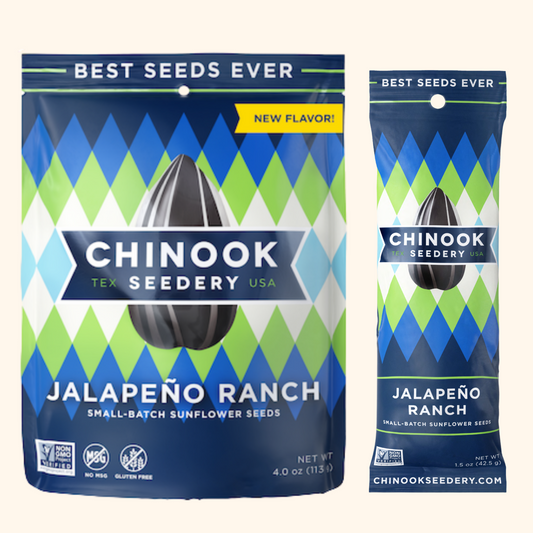 best ranch sunflower seeds spicy jalapeno chinook