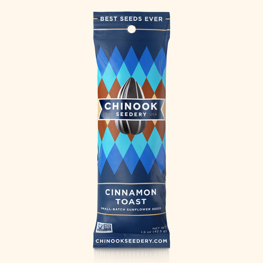 Cinnamon Toast - Single Serve 1.5 Ounce Trial Size Bag Chinook Seedery 36 count case (you save $6)