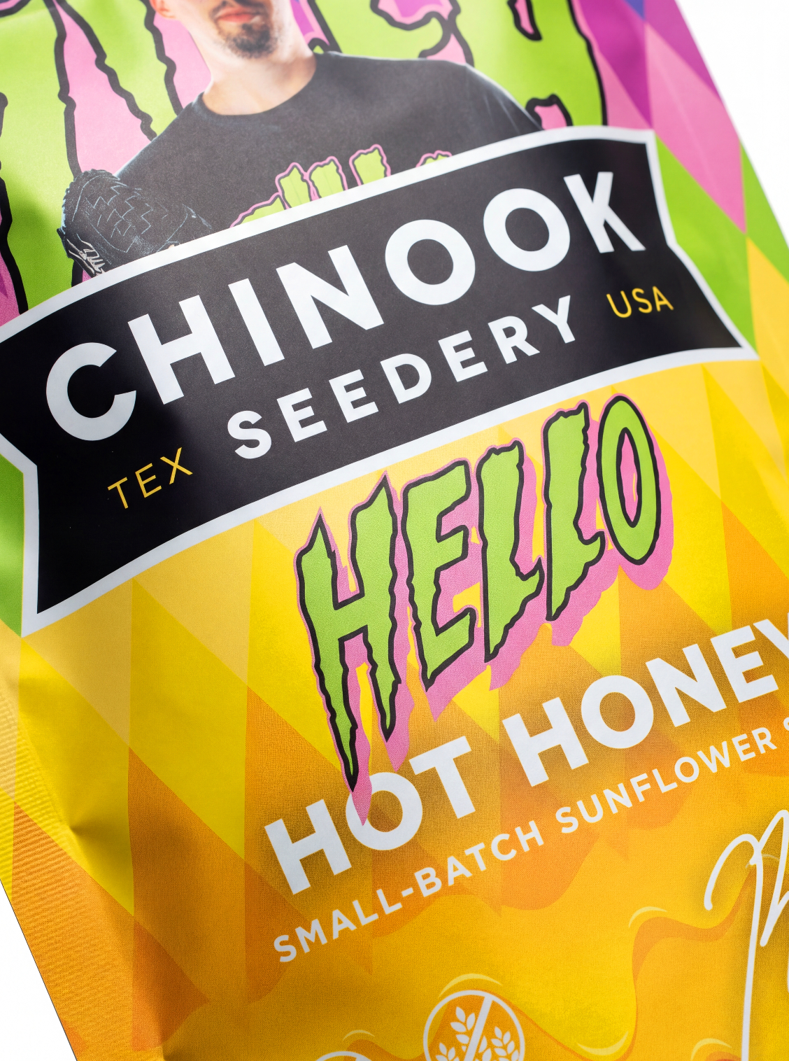 Hello Hot Honey Sunflower Seeds