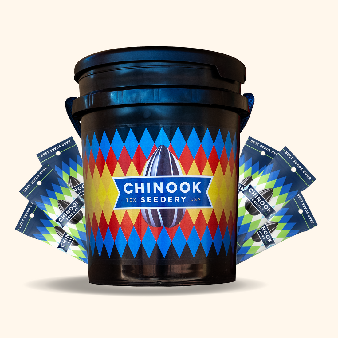 The Big Bucket Non-GMO Sunflower Seeds | Chinook Seedery