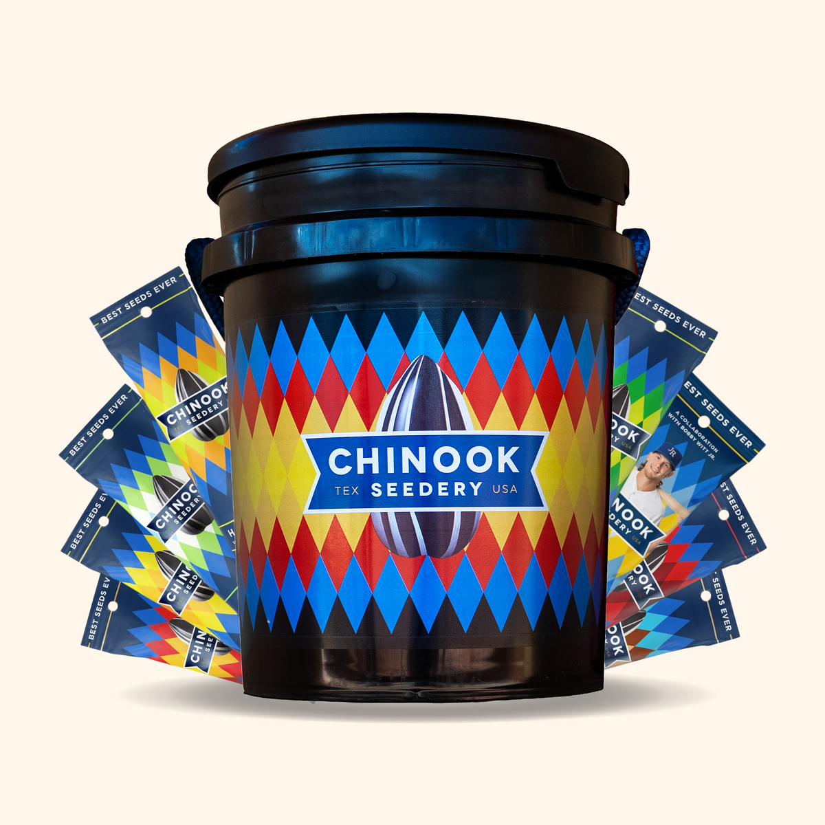 The Big Bucket Non-GMO Sunflower Seeds | Chinook Seedery