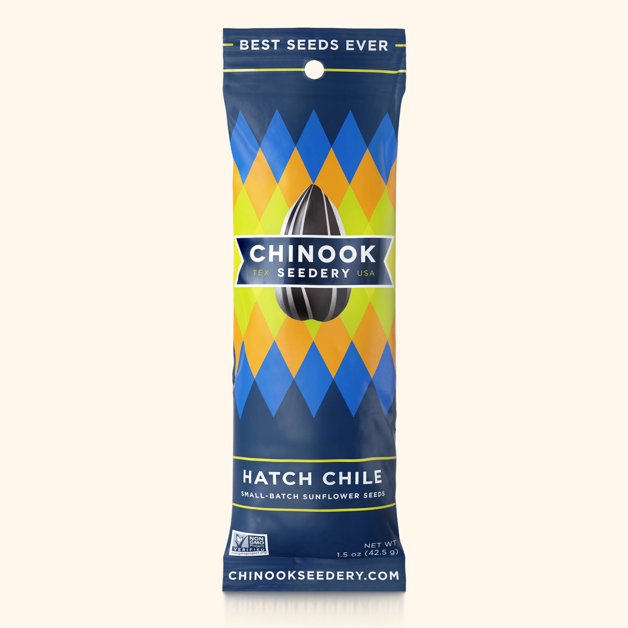 Hatch Chile - Single Serve 1.5 Ounce Trial Size Bag Chinook Seedery 36 count case 