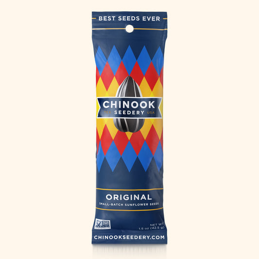 Original - Single Serve 1.5 Ounce Trial Size Bag Chinook Seedery 36 count case (you save $6) 