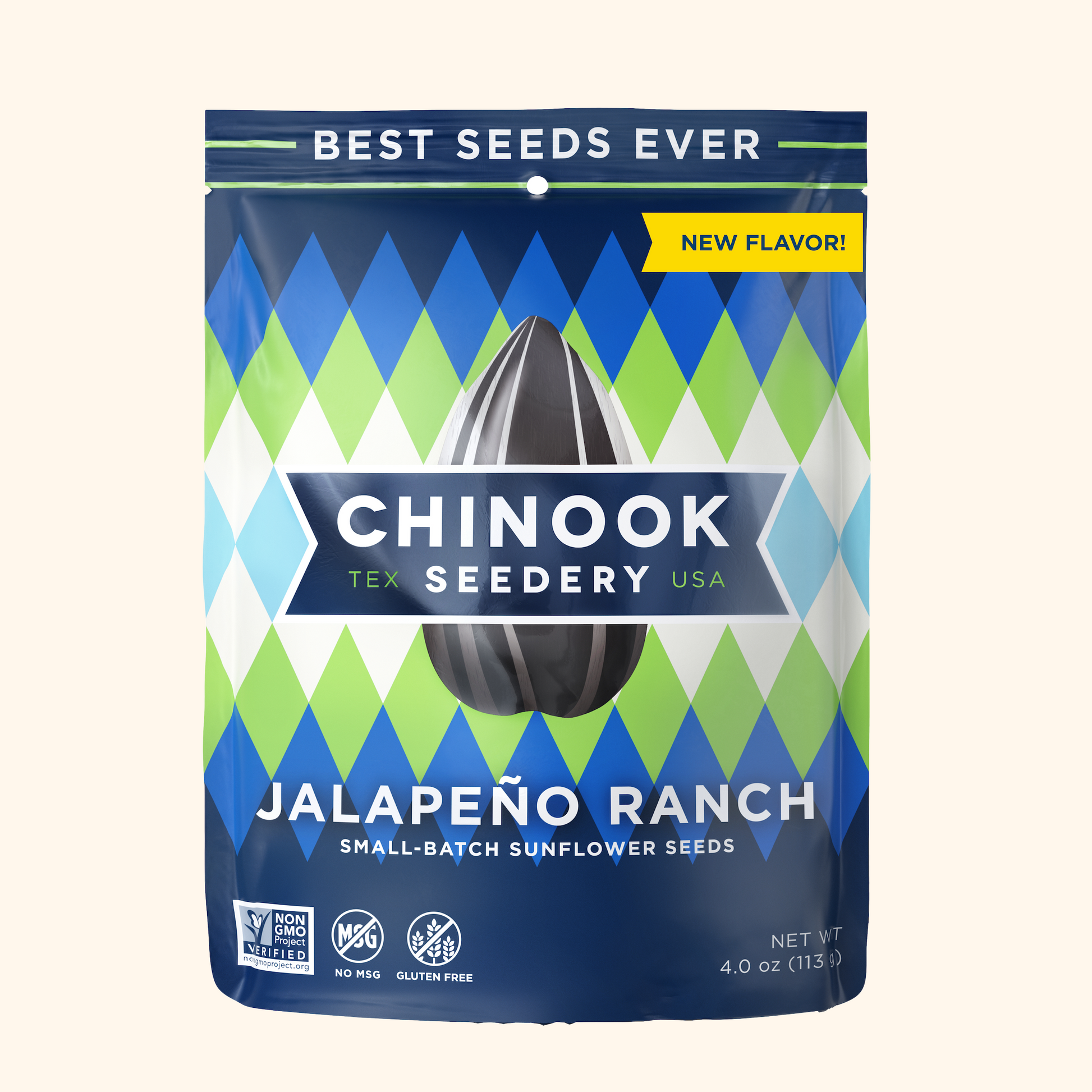 Jalapeño Ranch sunflower seeds bigs flavor