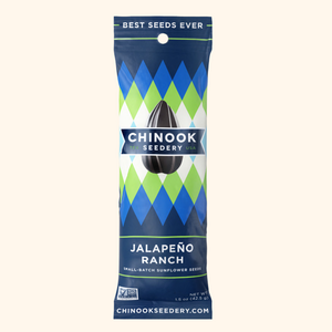 ranch flavored sunflower seeds jalepeno spicy chinook